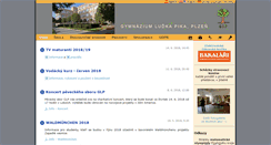 Desktop Screenshot of gop.pilsedu.cz